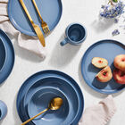 Stoneware Coupe Pasta BowlChambray image number 5